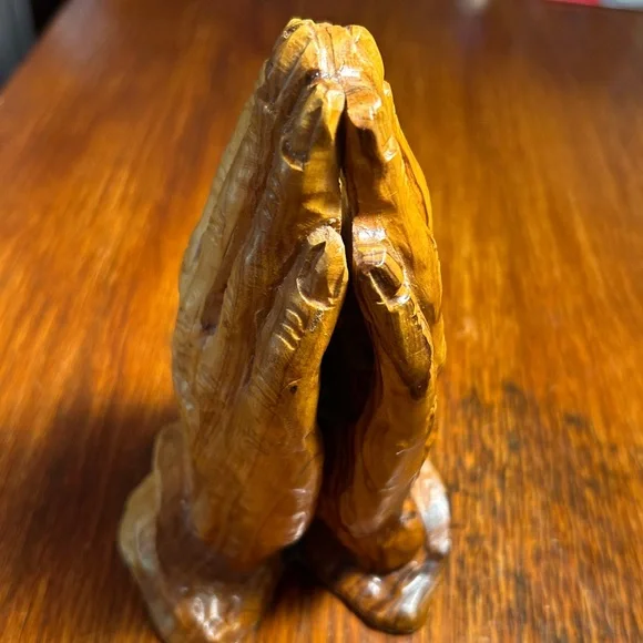 Praying Hands Vintage 6” Figurine - Picture 4 of 7
